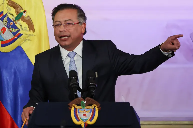 Colombia’s Petro addresses supporters amid Trump threats